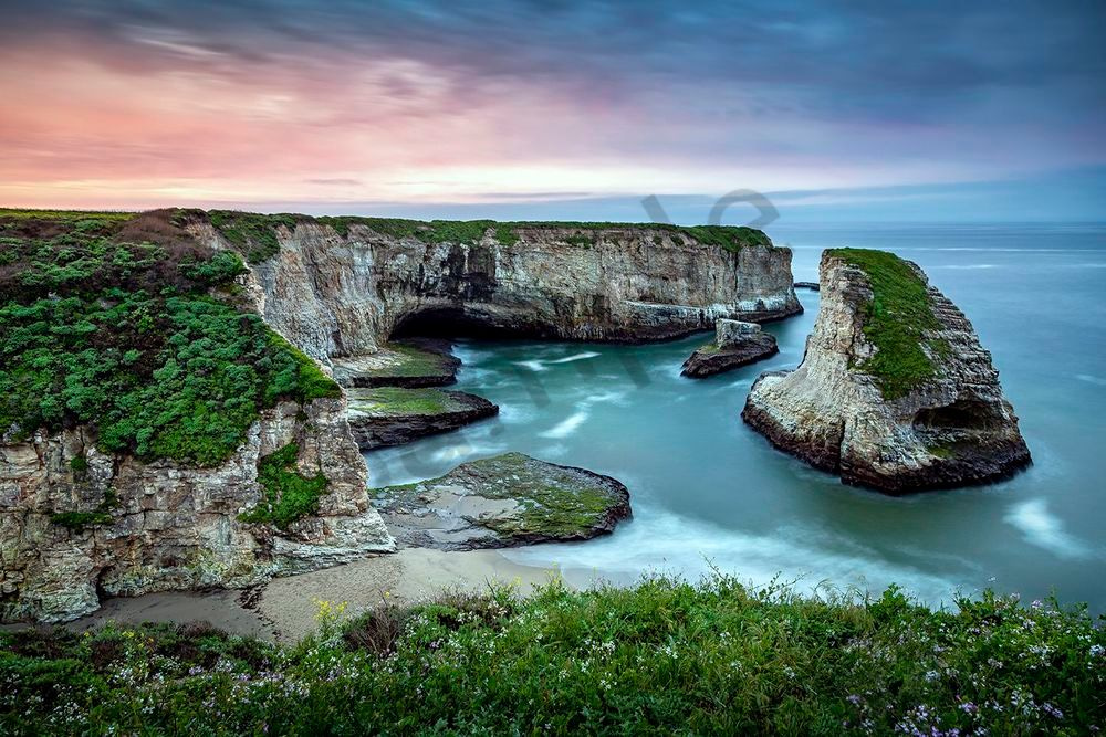 Shark Fin Cove At Dawn Art | Tony Pagliaro Gallery