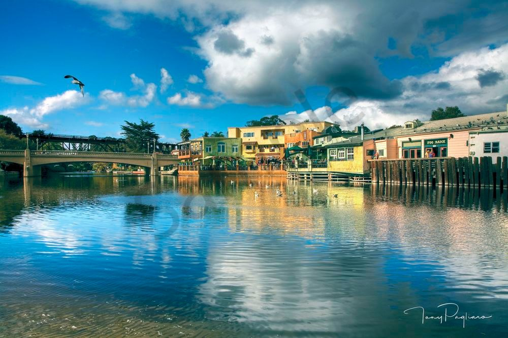 Capitola Reflection Art | Tony Pagliaro Gallery