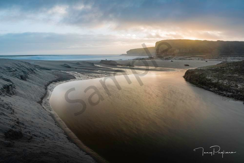 Sunset At Baldwin Creek Art | Tony Pagliaro Gallery
