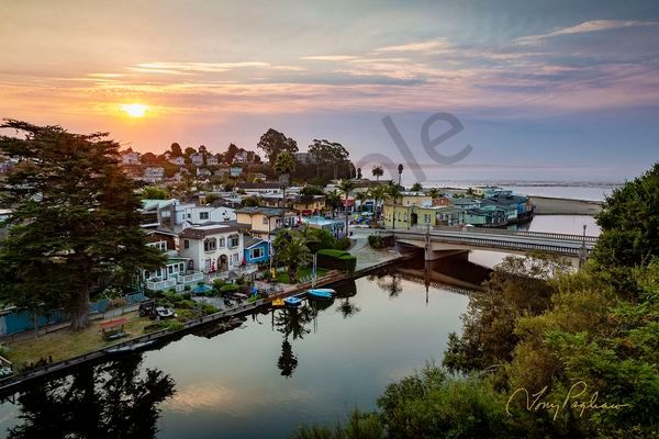 Sunrise Over Capitola Art | Tony Pagliaro Gallery