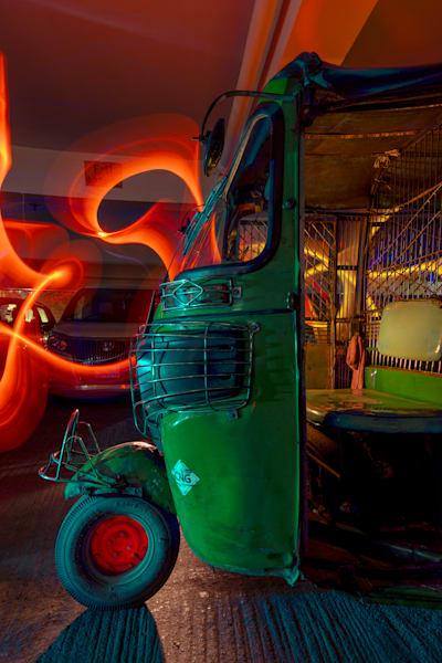 TUK TUK WITH A BOW by Imaginoor Photography