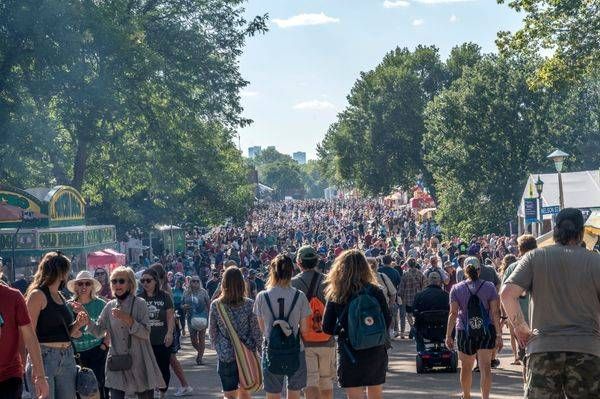 Judson Avenue Crowd At The Fair Photography Art | William Drew Photography
