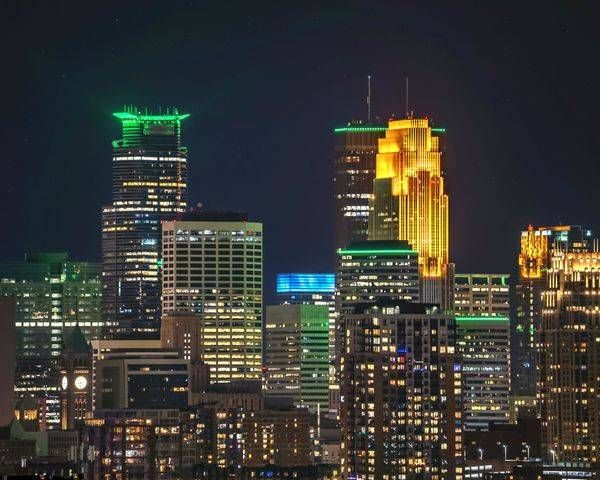 Emerald Minneapolis | $19 Skyline Print
