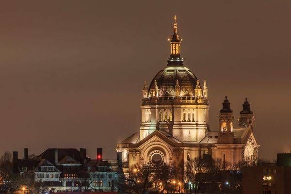 Cathedral Of Saint Paul Mural Photography Art | William Drew Photography