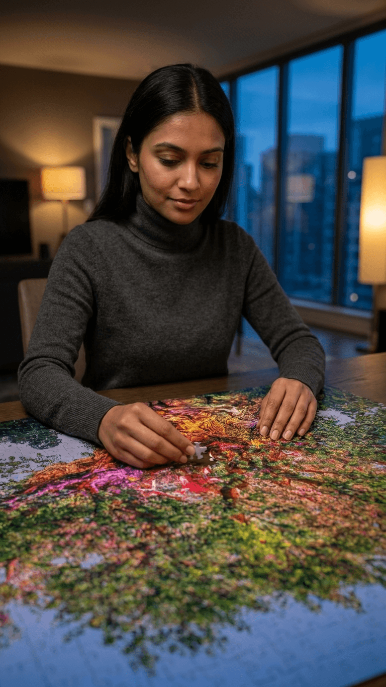Disney's Animal Kingdom at Night Jigsaw Puzzle