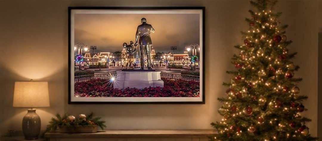 It All Started with a Mouse - Bring the Glow of Main Street USA at Christmas into your home