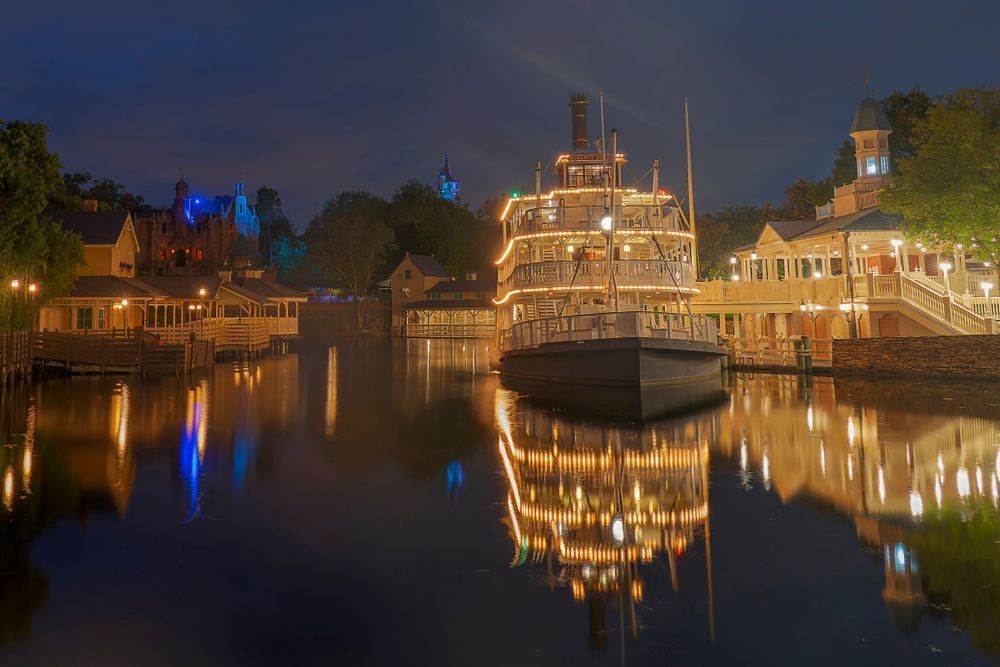 Liberty Belle Reflections - Rivers of America Magic Kingdom Wall Art