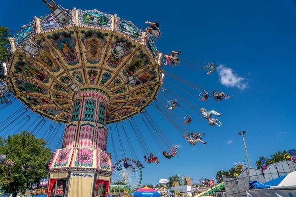 Swinging At The Fair Photography Art | William Drew Photography