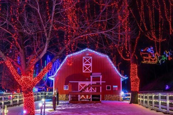 Santa Barn in Mankato Removable Wallpaper by William Drew Photography