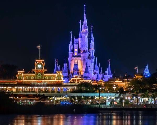 Magic Kingdom Halloween Disney Art by William Drew Photography