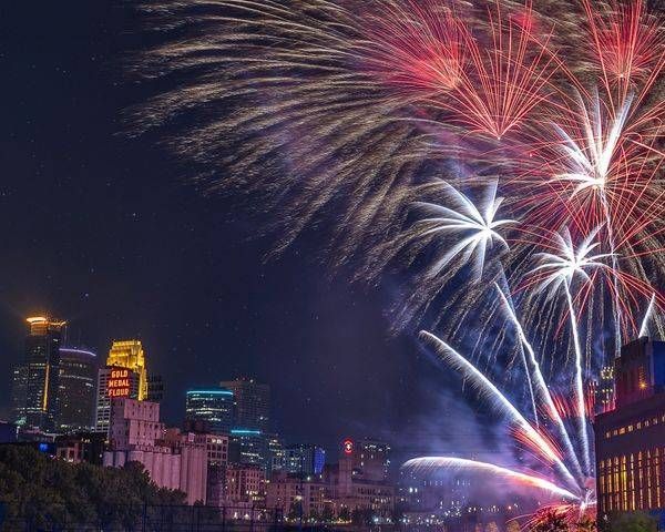 Aquatennial Fireworks | $19 Minneapolis Print