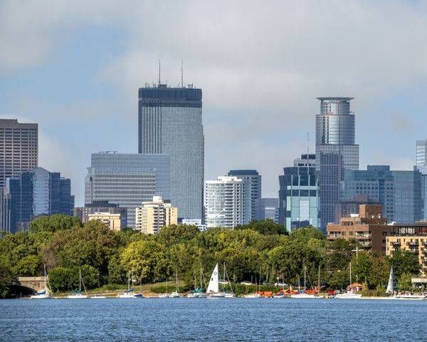 Bde Maka Ska Skyline | $19 Print