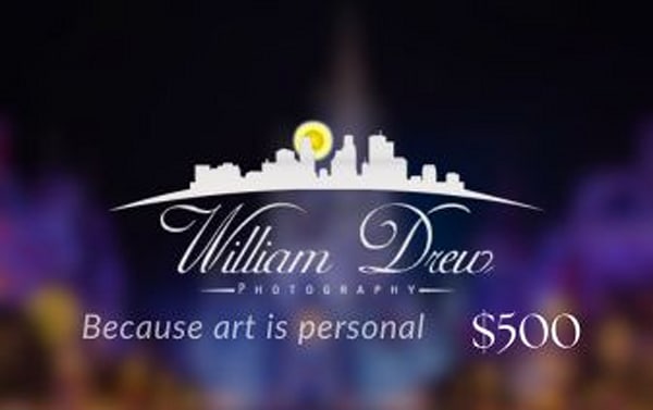 $500 William Drew Photography Digital Disney Gift Card | Instant Email Delivery