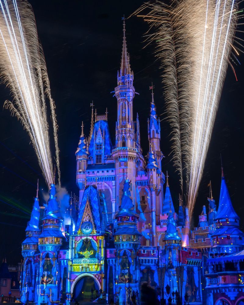 Happily Ever After Fireworks Print | Cinderella Castle Disney Wall Art