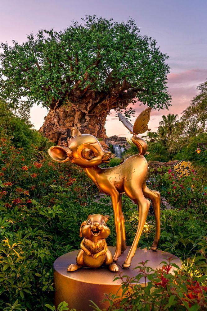 Bambi and Thumper's Enchanted Moment at Animal Kingdom - Disney Photography