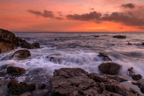 California Coast Dusk 1 - Laguna Beach Art | William Drew