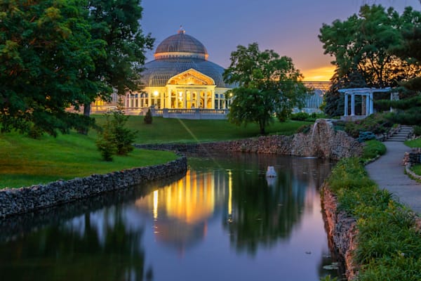 Conservatory Sunset Saint Paul Art by William Drew Photography