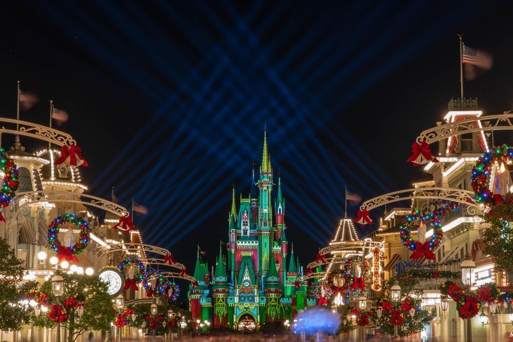 Christmas on Mainstreet USA 2020 Disney Art by William Drew Photography