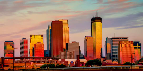 Cityscape Minneapolis Art by William Drew Photography