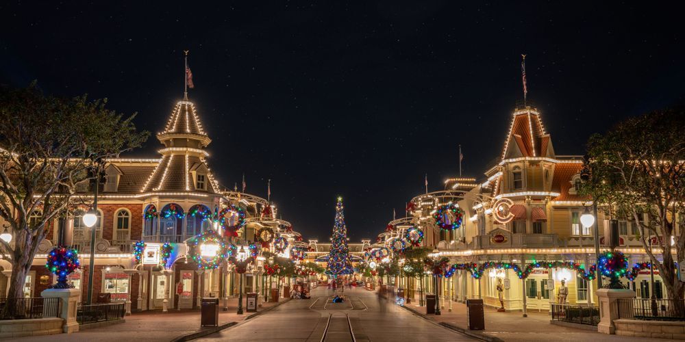 A Magical Winter Wonderland Disney Art by William Drew Photography