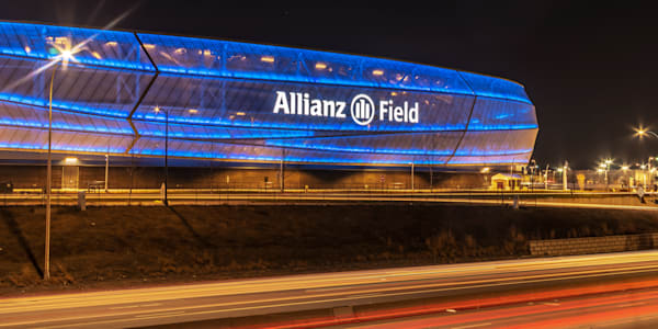 Allianz Field and I-94 Twin Cities Statium Art by William Drew Photography