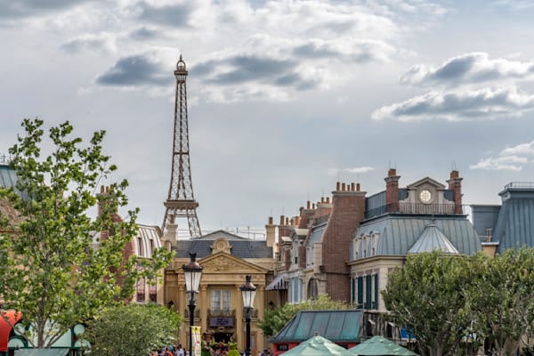 Parisian Escape: Epcot's Enchantment Photography Art | William Drew Photography