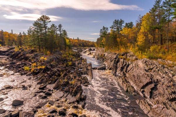 Fall Colors and the St Louis River Minnesota Art by William Drew Photography