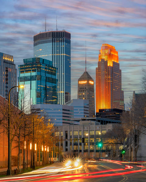 Foshay and 3rd Avenue South Minneapolis Art by William Drew Photography