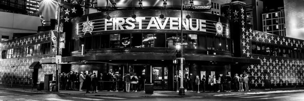 Night Vibes at First Avenue — Iconic Minneapolis Black & White Photography | William Drew