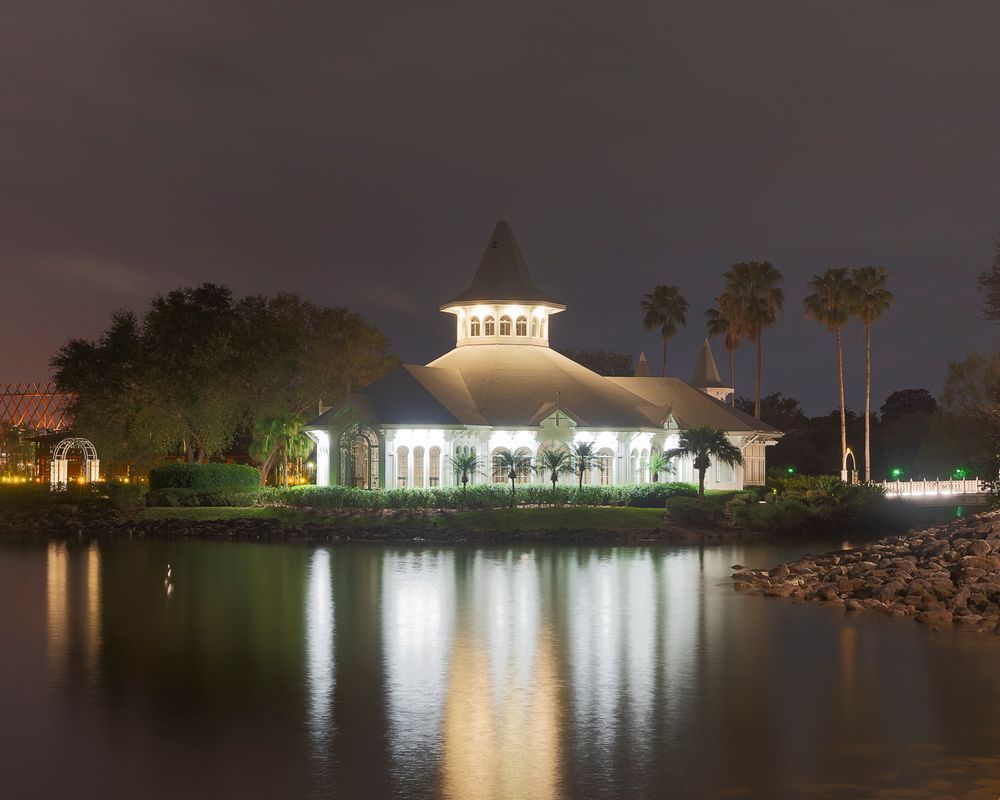 Grand Floridian Wedding Pavilion Disney Art by William Drew Photography