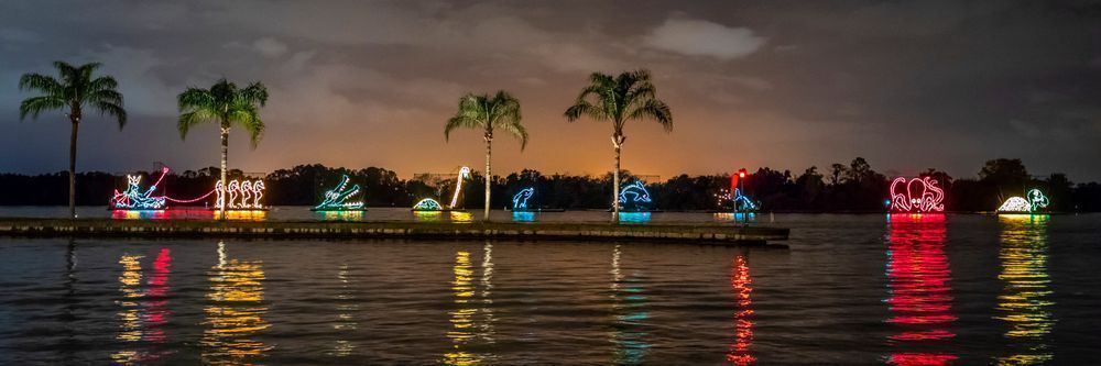 Disney Electrical Water Pageant - Walt Disney World Print