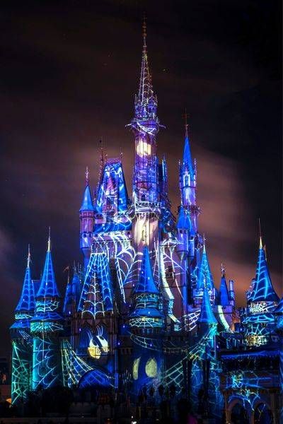 Disneys Not So Spooky Spectacular Projections 2 - Disney Halloween Print