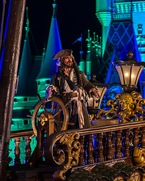 Jack Sparrow Boo To You Parade Print | Disney Halloween Art by William Drew