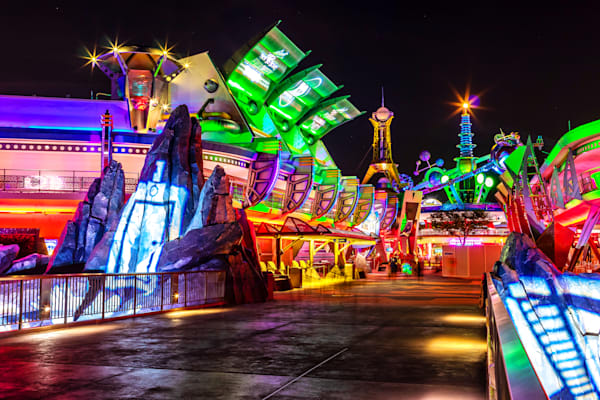 Haunted Tomorrowland Disney Art by William Drew Photography