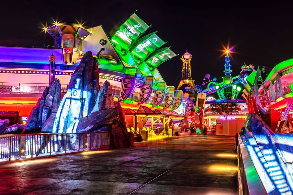 Haunted Tomorrowland Disney Art by William Drew Photography