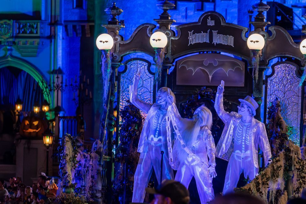 Hitchhiking Ghosts On Parade Magic Kingdom Walt Disney World Photography Art | William Drew Photography