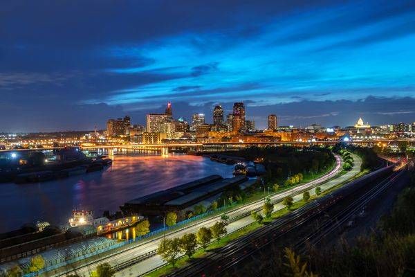 Indian Mounds Regional Park View of the Minnesota Capital City Saint Paul Art by William Drew Photography