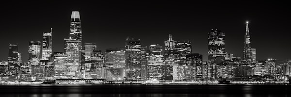 Nocturne - San Francisco Black and White Photography