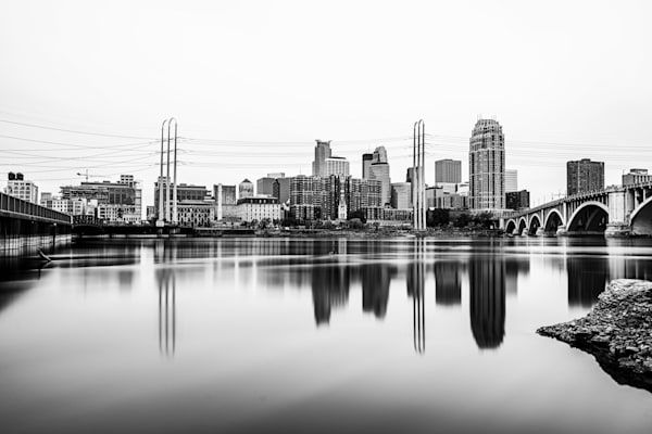 May Reflections Of Minneapolis Black And White Photography Art | William Drew Photography