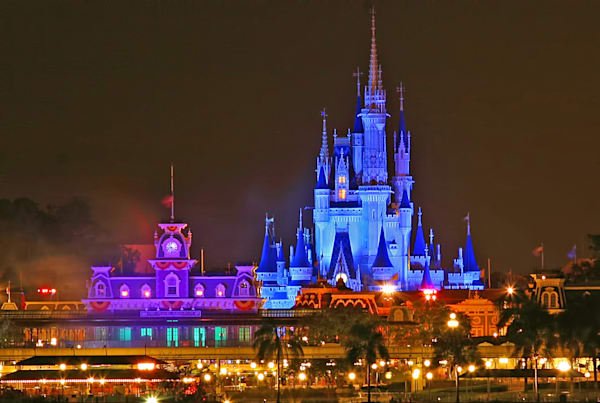 Magic Kingdom Halloween Disney Art by William Drew Photography