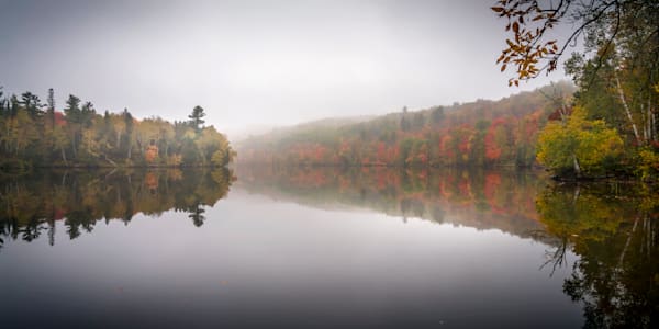 Minnesota Fall Reflections - Serene Autumn Landscape