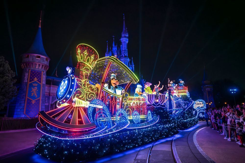 Starlight Parade: Whimsey & the Gang - Disney Wall Art