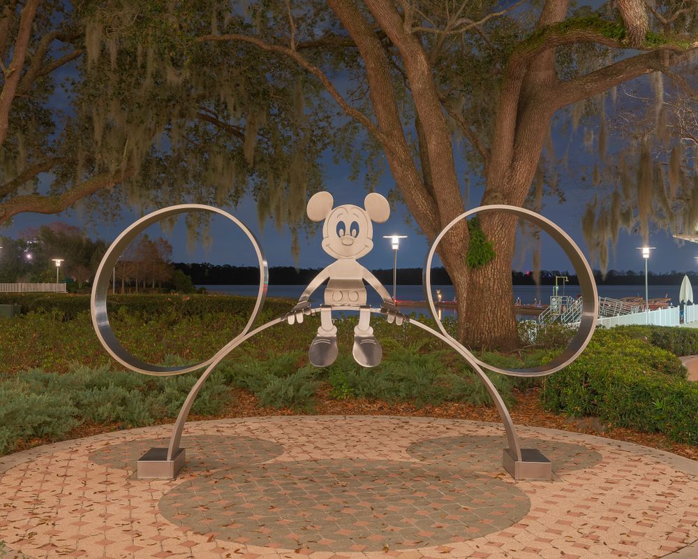 Stainless Steel Mickey At Contemporary Resort Photography Art | William Drew Photography