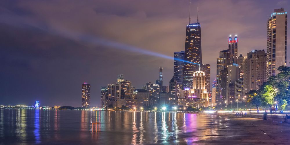 Summer Nights in Chicago Chicago Art by William Drew Photography
