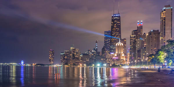 Summer Nights in Chicago Chicago Art by William Drew Photography