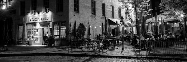 Summer Night at Aster Cafe Minneapolis Art by William Drew Photography
