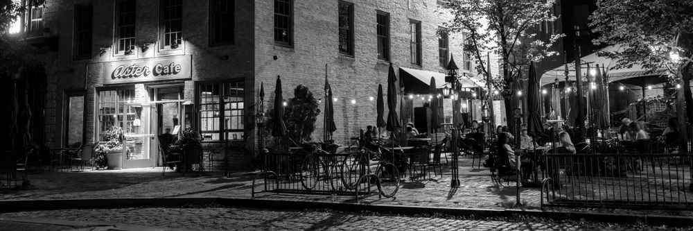 Summer Night at Aster Cafe Minneapolis Art by William Drew Photography