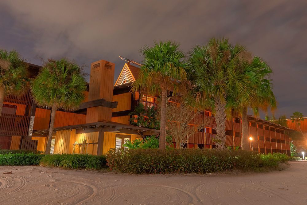 Polynesian Palm Trees at Disney World Disney Art by William Drew Photography