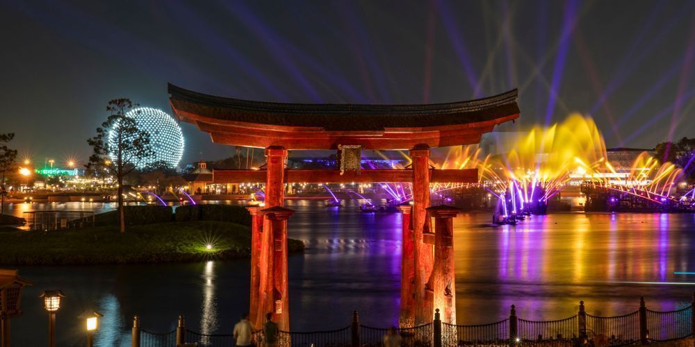 When Luminous Ends - Epcot Japan Pavilion Night Photography