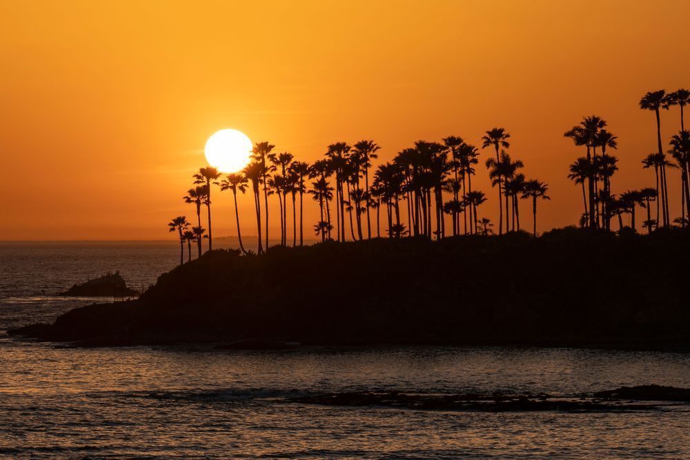 Two Points California Sunset 4 Photography Art | William Drew Photography